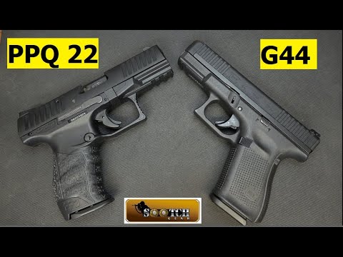 glock g44 & walther ppq 22 comparison